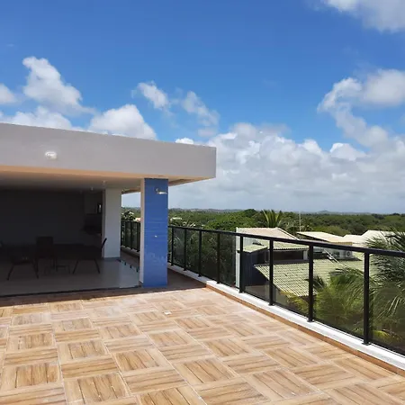 Lindo Flat no Residencial Maraca Beach-2