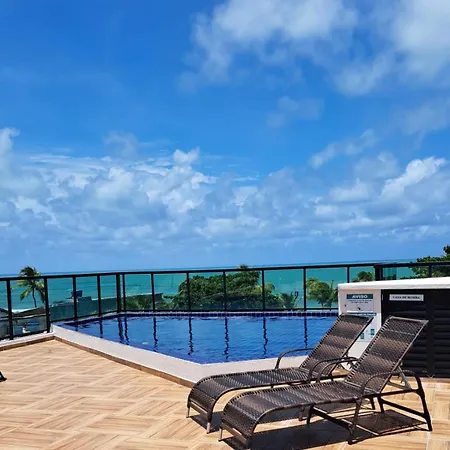 Lindo Flat no Residencial Maraca Beach-3